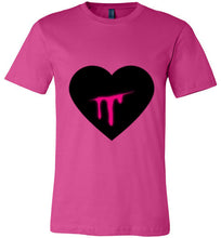 Load image into Gallery viewer, Hart Drip Unisex Tee (Fuchsia) (2 colors)