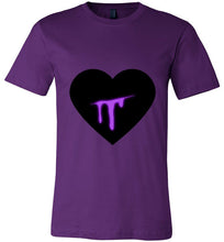 Load image into Gallery viewer, Hart Drip Unisex Tee (Purple) (2 colors)