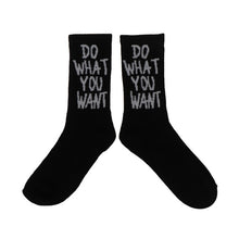 Load image into Gallery viewer, "Do What You Want" Print Socks