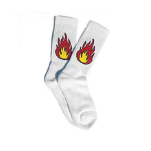 Load image into Gallery viewer, Flame Graphic Socks (2 colors)