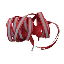 Load image into Gallery viewer, Glow In The Dark Stripe Shoelaces