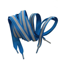 Load image into Gallery viewer, Glow In The Dark Stripe Shoelaces