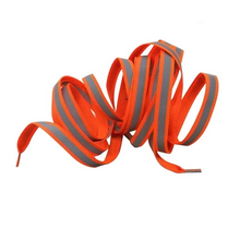 Load image into Gallery viewer, Glow In The Dark Stripe Shoelaces