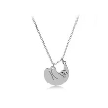 Load image into Gallery viewer, Sloth Animal Necklace Pendant