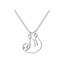 Load image into Gallery viewer, Sloth Animal Necklace Pendant