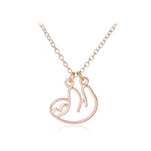 Load image into Gallery viewer, Sloth Animal Necklace Pendant