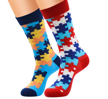 Load image into Gallery viewer, Puzzle Piece Socks
