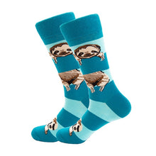 Load image into Gallery viewer, Sloth Print Socks