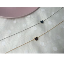 Load image into Gallery viewer, Women's Small Plated Hart Necklace